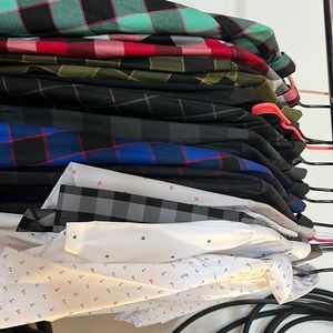 Dixxon flannel and short sleeve shirt lot (14 shirts)